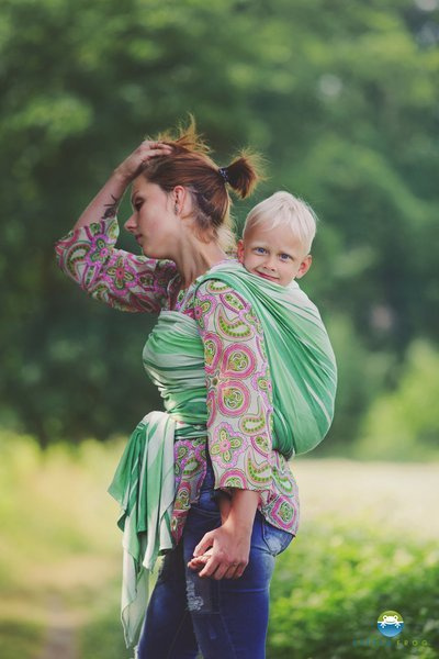 Chusta tkana Little Frog - Bambusowy Tsavoryt