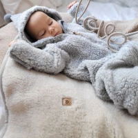 Zaffiro - Wool Blanket Browm