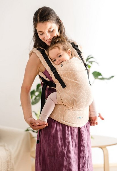 Baby carrier Kavka Multi-age: Cream Braid