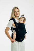 LennyLamb Baby carrier: LennyUpGrade: Little Herringbone Black Heban