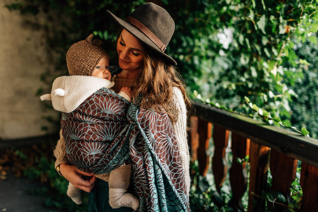 Chusta tkana LennyLamb - Lotos Nymph