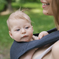 Zaffiro - baby carrier BabyFlow Roma: Anthracite