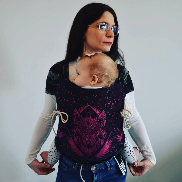 Half Buckle Mimi.EM - Luluna Slings The Wolf Magneta/Lolly Wovens Lupo Goosberry Night