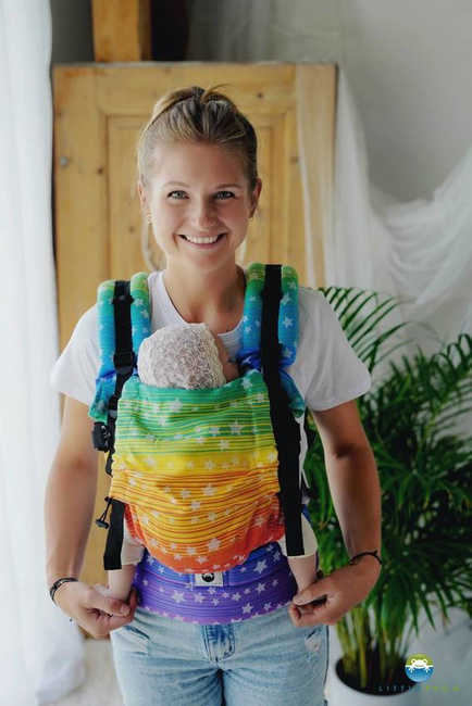 Little Frog baby carrier - Prime - Rainbow Stars