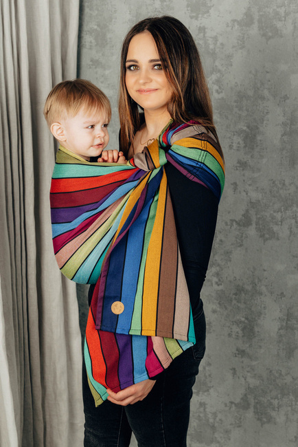 LennyLamb Ring Sling - Carousel of Colors