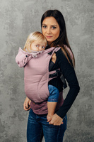 Nosidełko LennyLamb - LennyGo Jodełka Ombre Róż