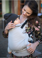 Nosidełko Kinder Hop Multi Soft: Little Herringbone Ecru