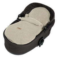 Zaffiro - Śpiworek Mini 0-18 miesięcy Wełna Premium - Sierra Beige
