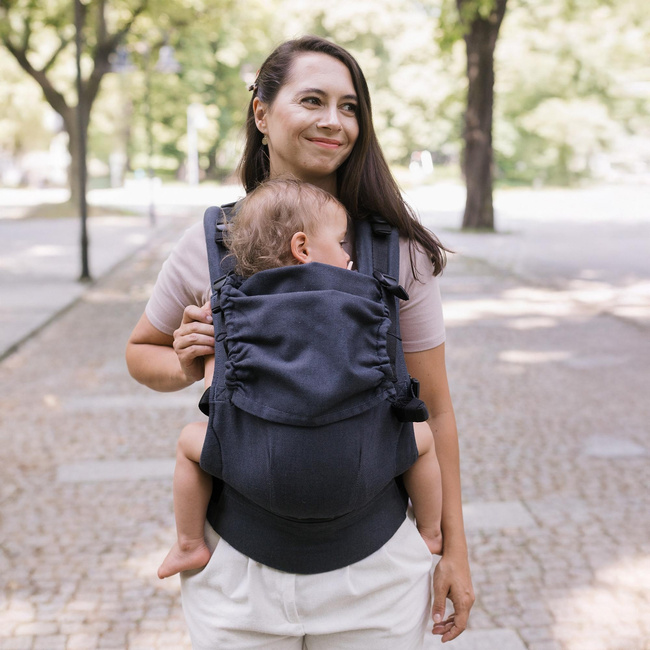 Zaffiro - baby carrier BabyGrow Roma: Anthracite