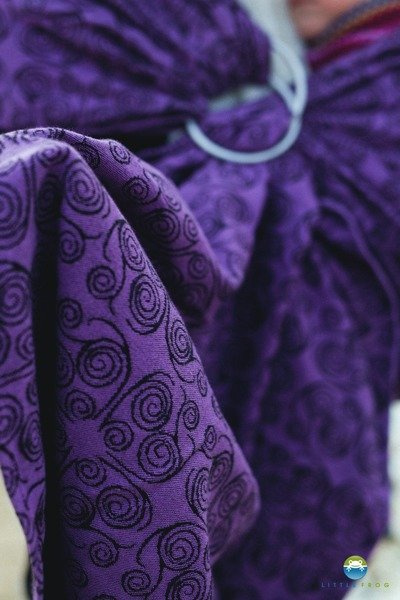 Ring Sling Little Frog Purple Glow
