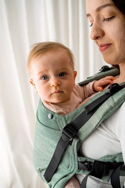 Nosidło Kavka MultiAge -Jungle Herringbone Bamboo 