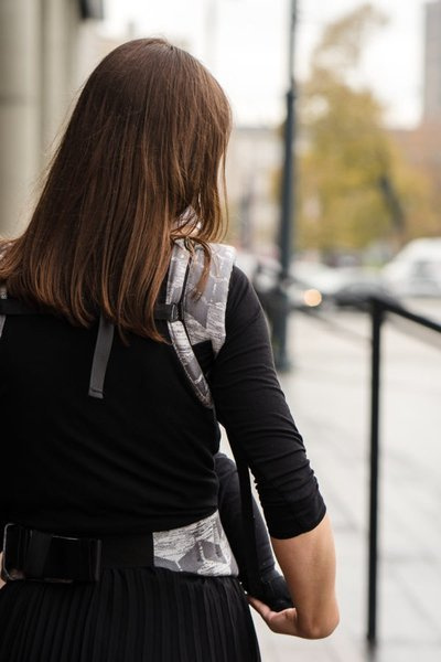 Baby carrier Kavka Multi-age stone geo bamboo
