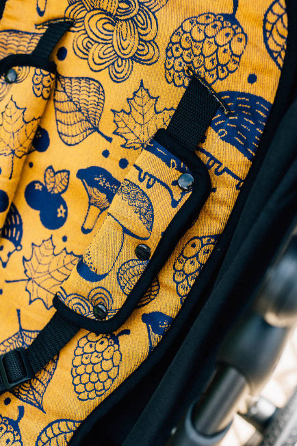 LennyLamb Anti-sweat pram liner (for a stroller) - Under The Laves: Golden Autumn