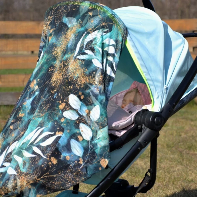 Rollersy - chusta do karmienia Gold Dust Black