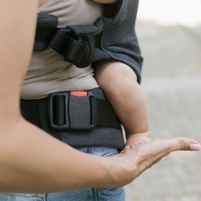 Zaffiro - baby carrier BabyFlow Roma: Anthracite
