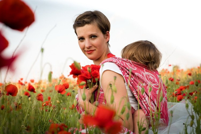 Chusta kółkowa/Ring Sling EverySlings Moonid Queen