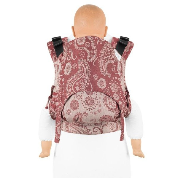 Nosidełko regulowane Fidella Fusion 2.0 Persian Paisley - rubinrot