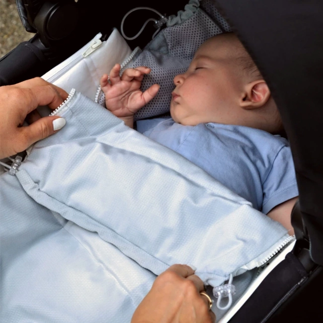 Rollersy - Bezpieczny śpiworek samochodowy - Grey