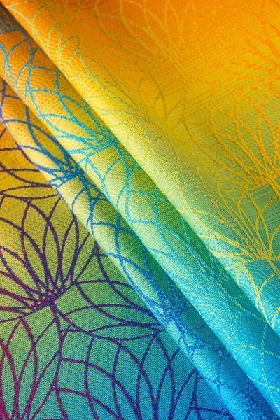 Woven wrap LennyLamb - Rainbow Lotus
