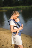 Nosidełko Kavka Multi-age Forget-me-not linen