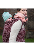 Chusta kółkowa Yaro Elvish Bordeaux Oleander Organic 