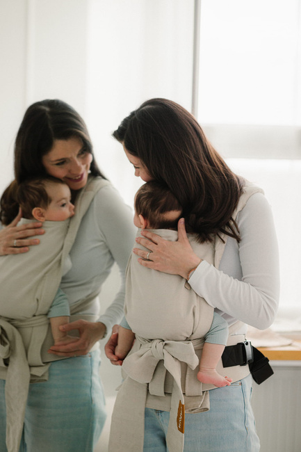 Nosidełko Kavka Handy Pro: Dune Herrinbgone Bamboo