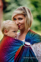 Chusta kółkowa Lenny Lamb Big Love - Tęcza Dark