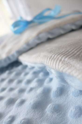 Ocieplany kocyk z chusty