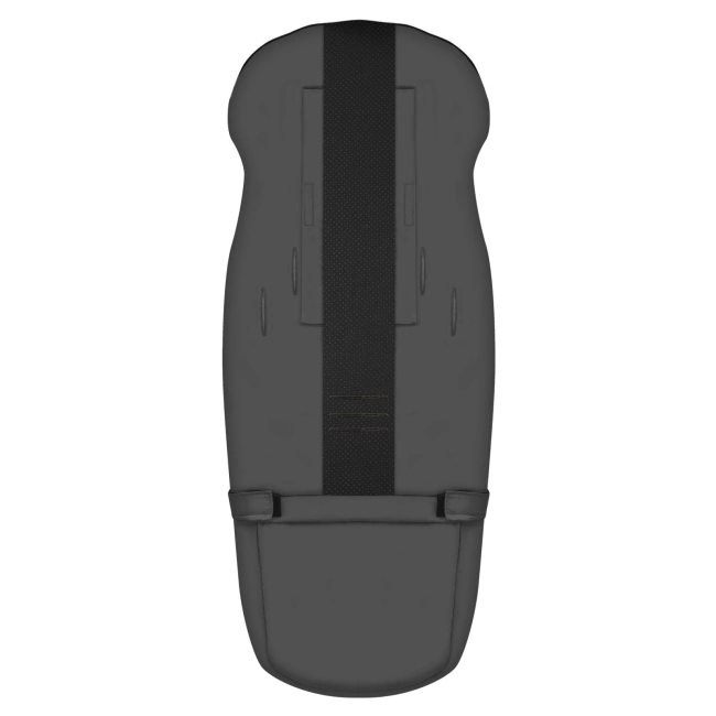 Zaffiro - Regulowany wełniany śpiwór z torbą GrowUP Aspen 0-36m -Anthracite