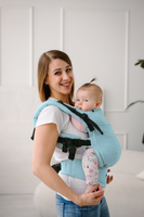 Baby carrier Kavka Multi-age Pro: Soft Blue Twill Bamboo