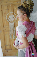 Woven wrap Little Frog - Ruby Bamboo