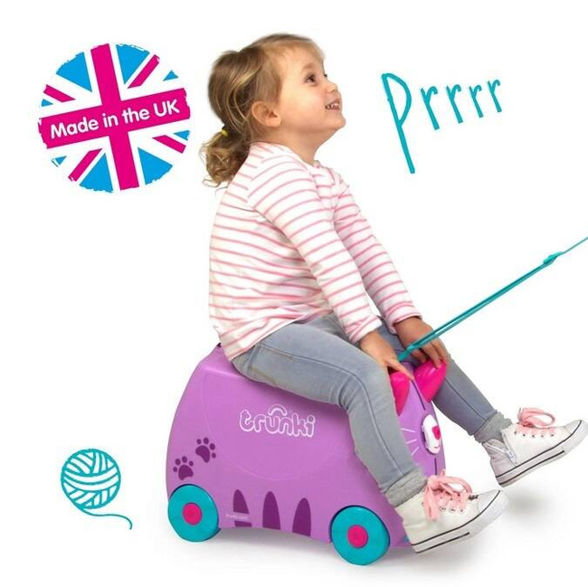 Trunki - Jeżdżąca walizeczka: Kotek Cassie