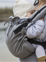 Nosidełko Kinder Hop Multi Soft: Little Herringbone Grey