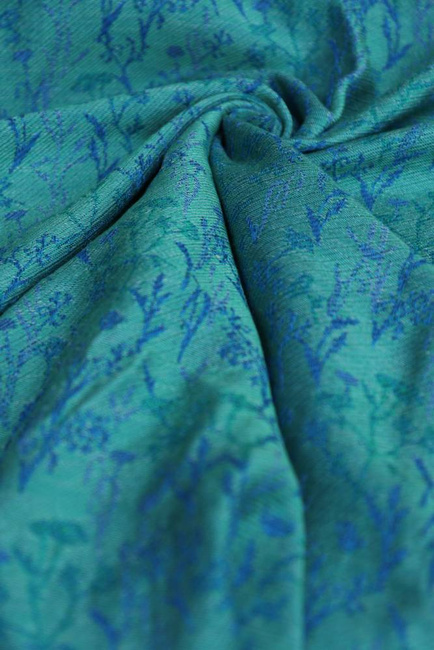 Chusta tkana Yaro Sling - Terra Duo Blue Grass Linen Tencel