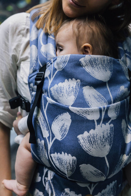 LennyLamb baby carrier LennyLight - VIRIDIFLORA - ROYAL BABY