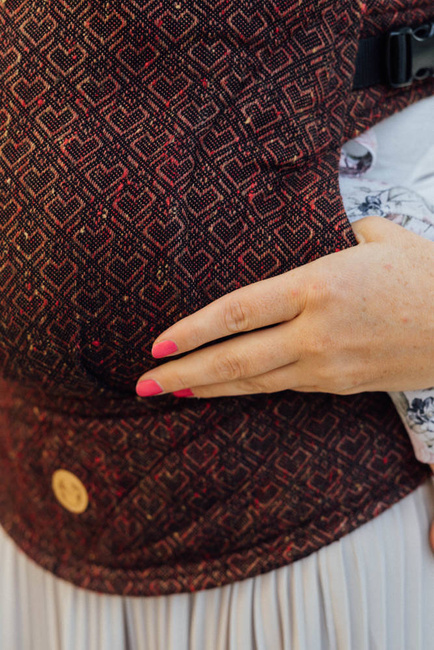 Nosidełko LennyLamb LennyGo - Big Love Auburn