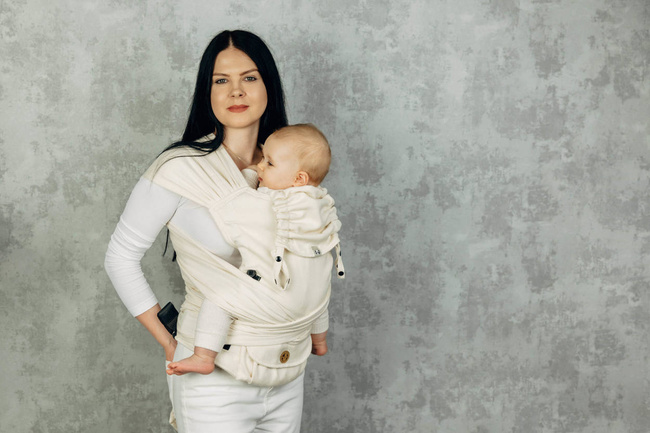 Nosidło hybrydowe LennyLamb - Jodełka Luce