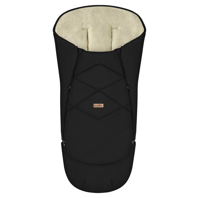 Zaffiro - Nordico EverGrow Wool Sleeping Bag Black