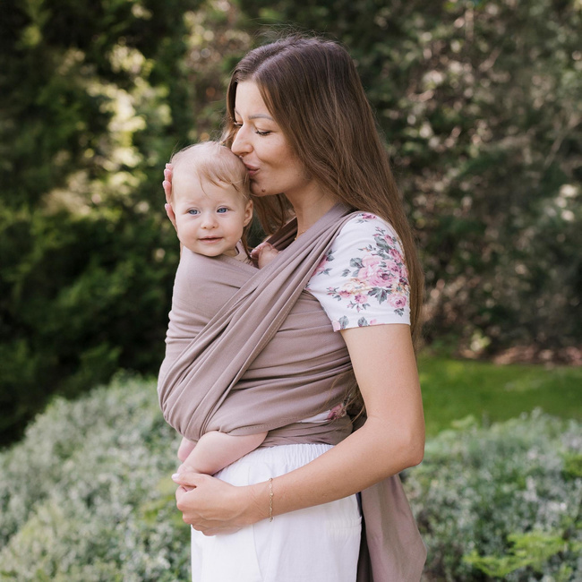 Woven wrap Zaffiro Be Close - Roma: Latte