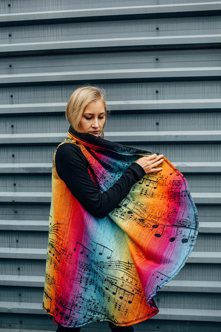 Kardigan LennyLamb: Symfonia Tęcza Dark