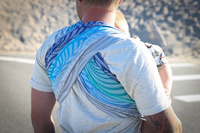 Chusta tkana Yaro Dandy Aqua Grad Repreve