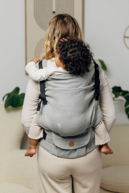 Nosidełko LennyLamb - LennyPreschool: Mała Jodełka Szara