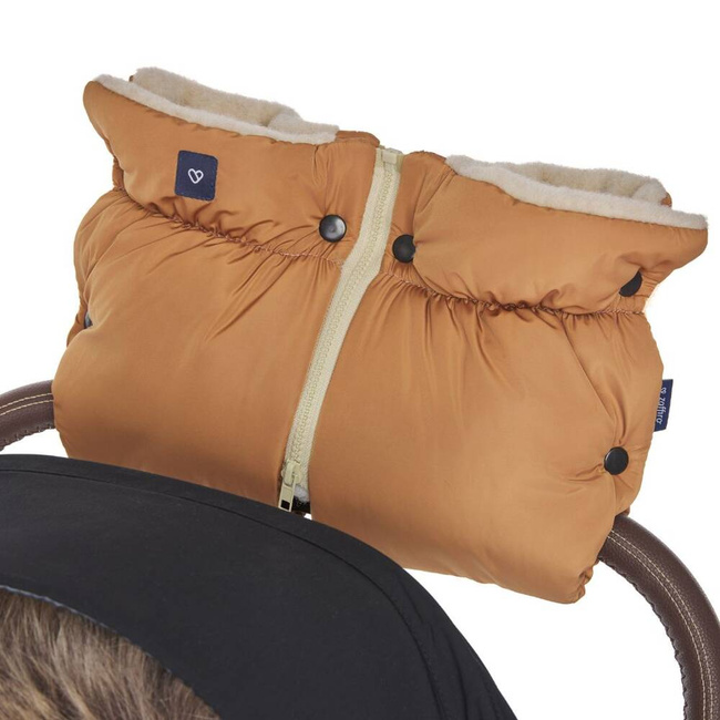 2w1 Premium Stroller Hand Muff - Light Beige
