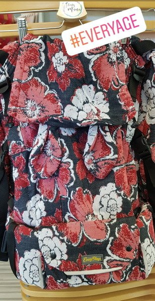 Nosidełko EverySlings EveryAge z chusty Yaro Fiori