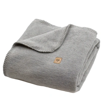 Zaffiro - Oslo Cotton Blanket 75x100, grey