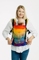 LennyLamb Baby carrier: LennyUpGrade: Rainbow Lotus