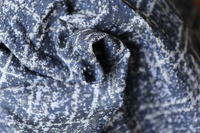 Chusta kółkowa Yaro Sparkling Ultra Navy Grey Repreve