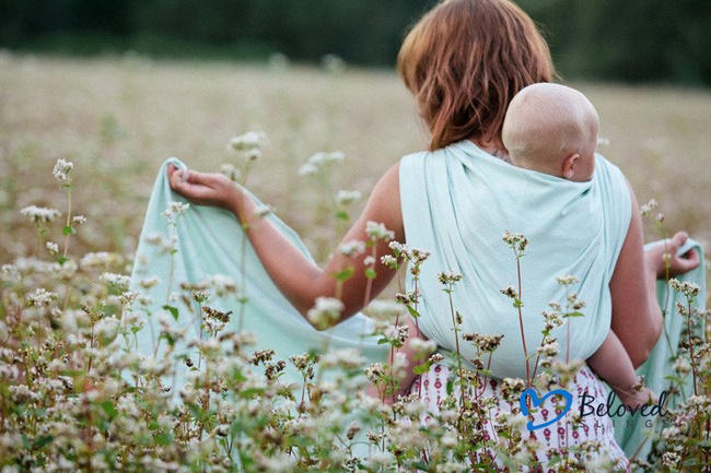 Chusta kółkowa Beloved Slings Cool Mint 