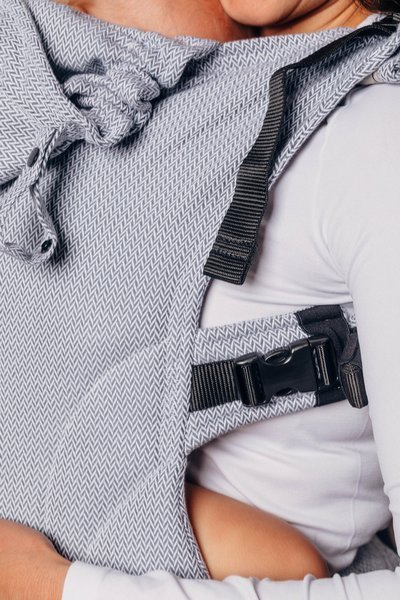 Moje pierwsze nosidło - LennyGo Mała Jodełka Szara