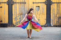 Chusta tkana EverySlings - Babyheart Raspberry